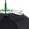 Мужской зонт-трость полуавтомат  Fulton Typhoon-1 G844 Black (Черный)