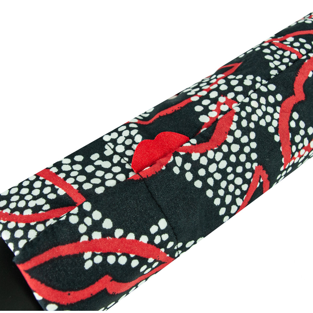 Женский дизайнерский зонт Lulu Guinness by Fulton Minilite-2 L869 Dotty Lips (Губы)