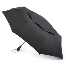 Мужской зонт автомат с большим куполом Fulton Tornado G840 Black (Черный) 