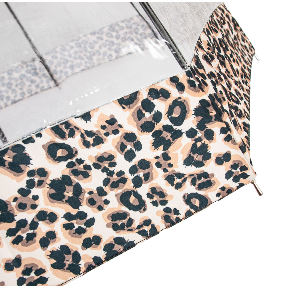 Женский зонт Fulton Birdcage-2 Luxe L866 Natural Leopard (Леопард)