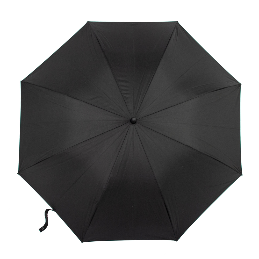 Мужской зонт-трость полуавтомат  Fulton Typhoon-1 G844 Black (Черный)