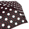 Женский дизайнерский зонт Lulu Guinness by Fulton Minilite-2 L869 Polka Lips (Горошек)