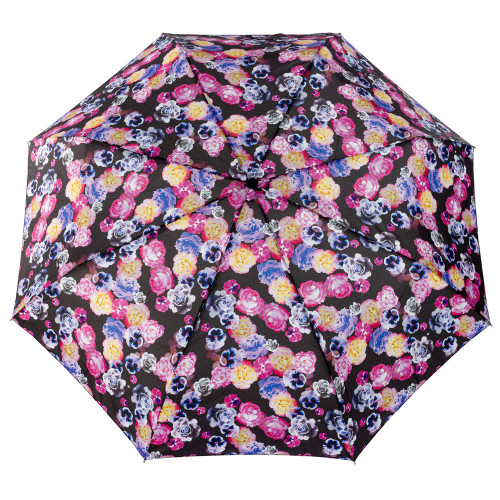 Женский компактный зонт Fulton Minilite-2 L354 Neon Garden (Неоновые Цветы)