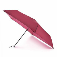 Жіноча механічна парасолька Fulton Aerolite-1 UV L891 Dark Red (Темно-червоний)