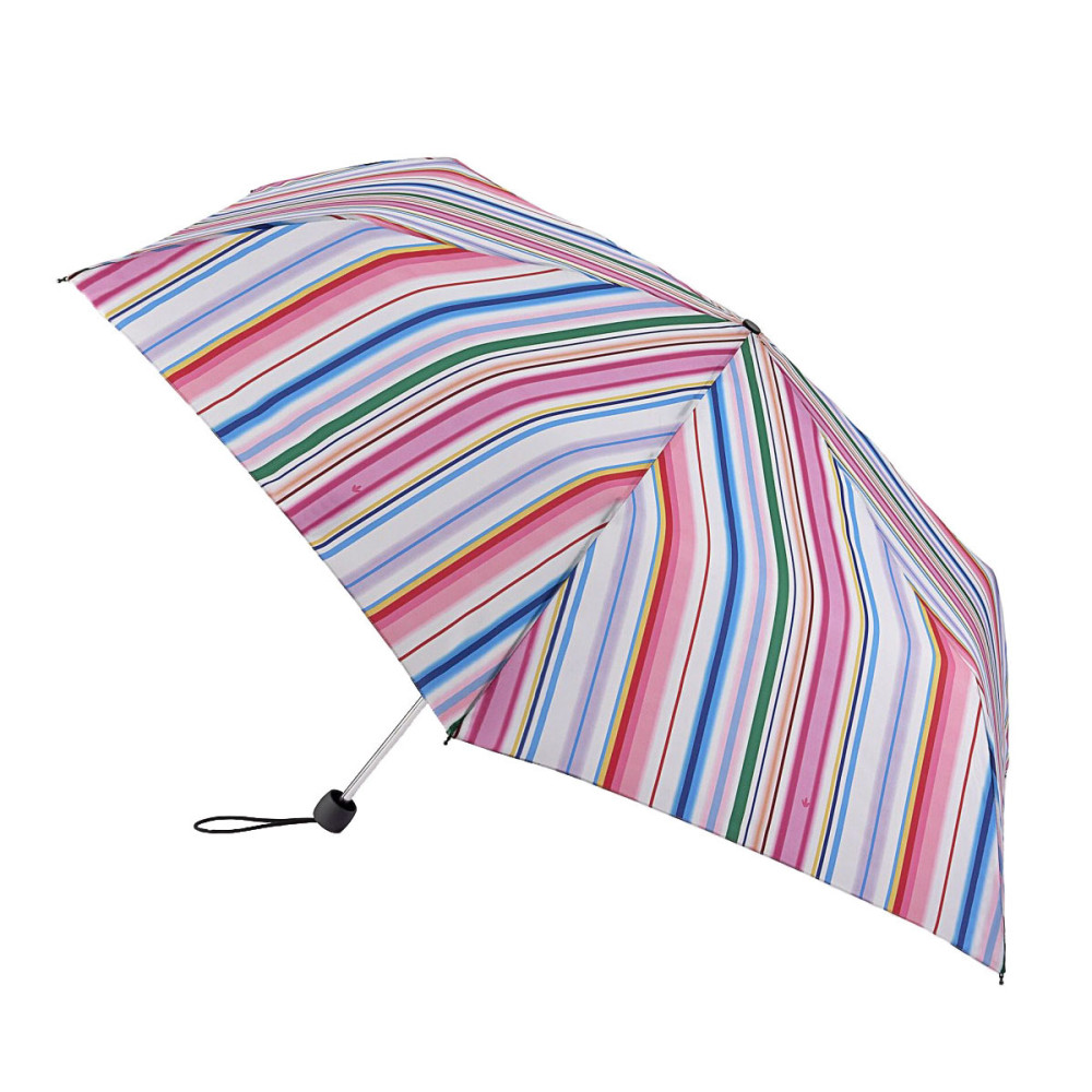 Зонт женский Fulton L902 Superslim-2 Funky Stripe (Разноцветные полоски)