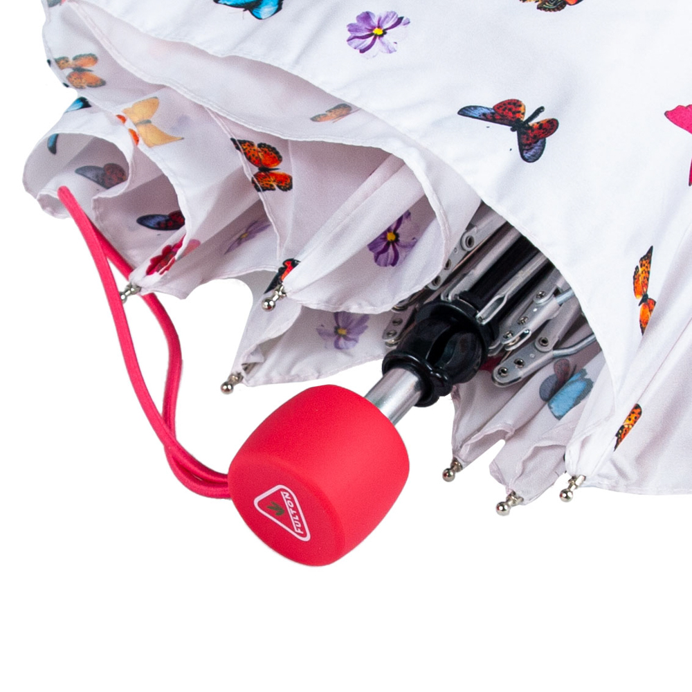 Зонт женский Fulton L553-040997 Superslim-2 Butterflies & Flowers (Бабочки и цветы)