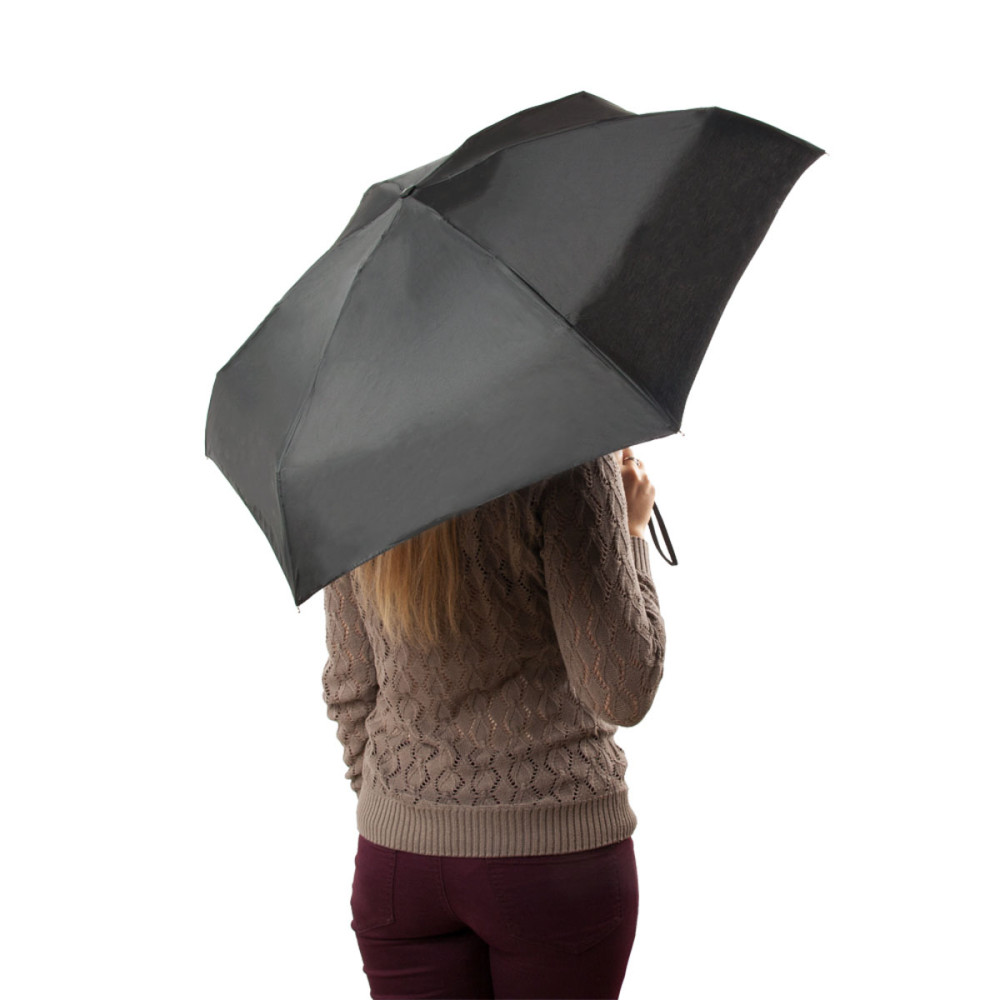 Женский зонт Fulton Tiny-1 - L500 - Black (Черный)