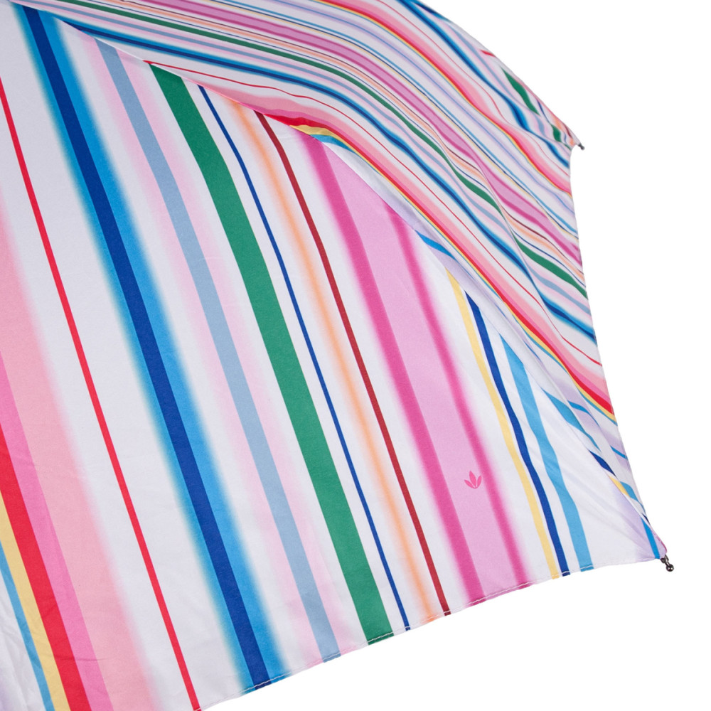 Зонт женский Fulton L902 Superslim-2 Funky Stripe (Разноцветные полоски)