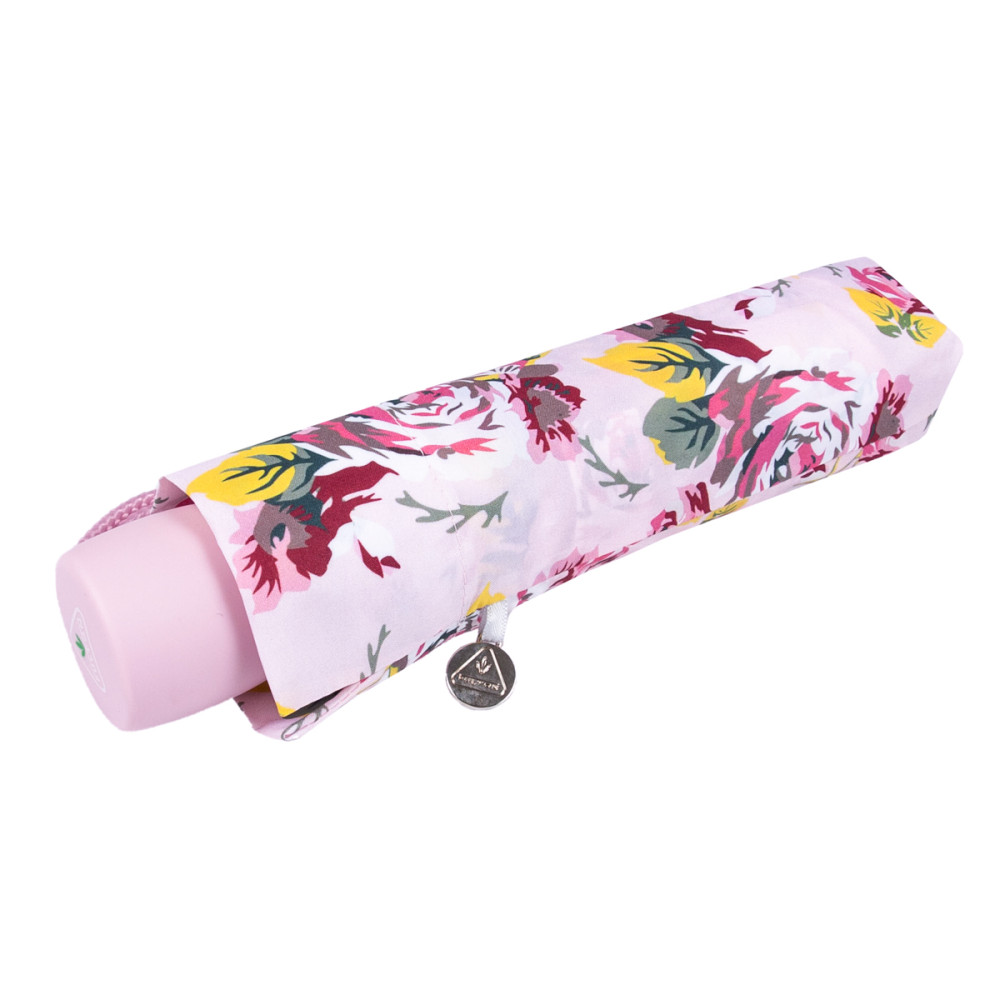 Зонт женский Fulton L354-041161 Minilite-2 Pink Floral (Розовые цветы)