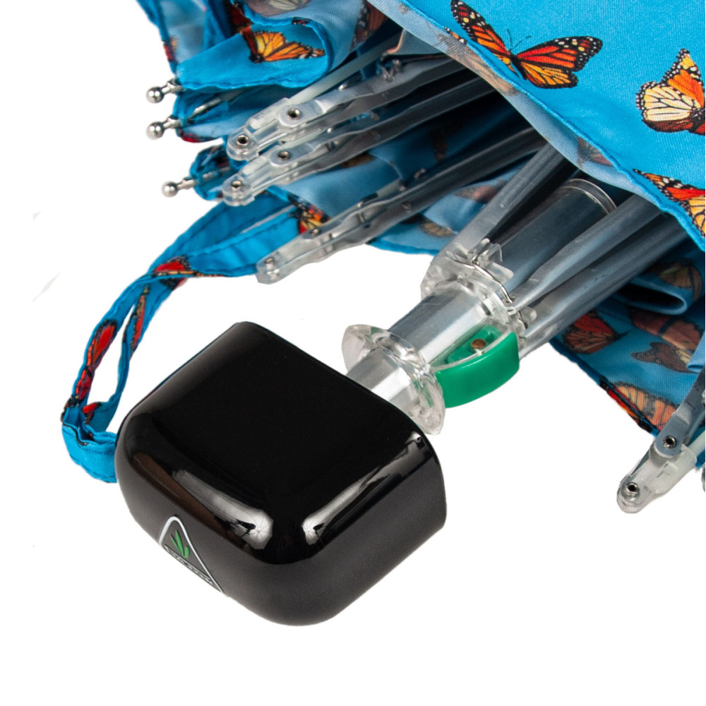 Женский мини зонт Fulton L501 Tiny-2 Monarch Butterflies (Бабочки Монарх)