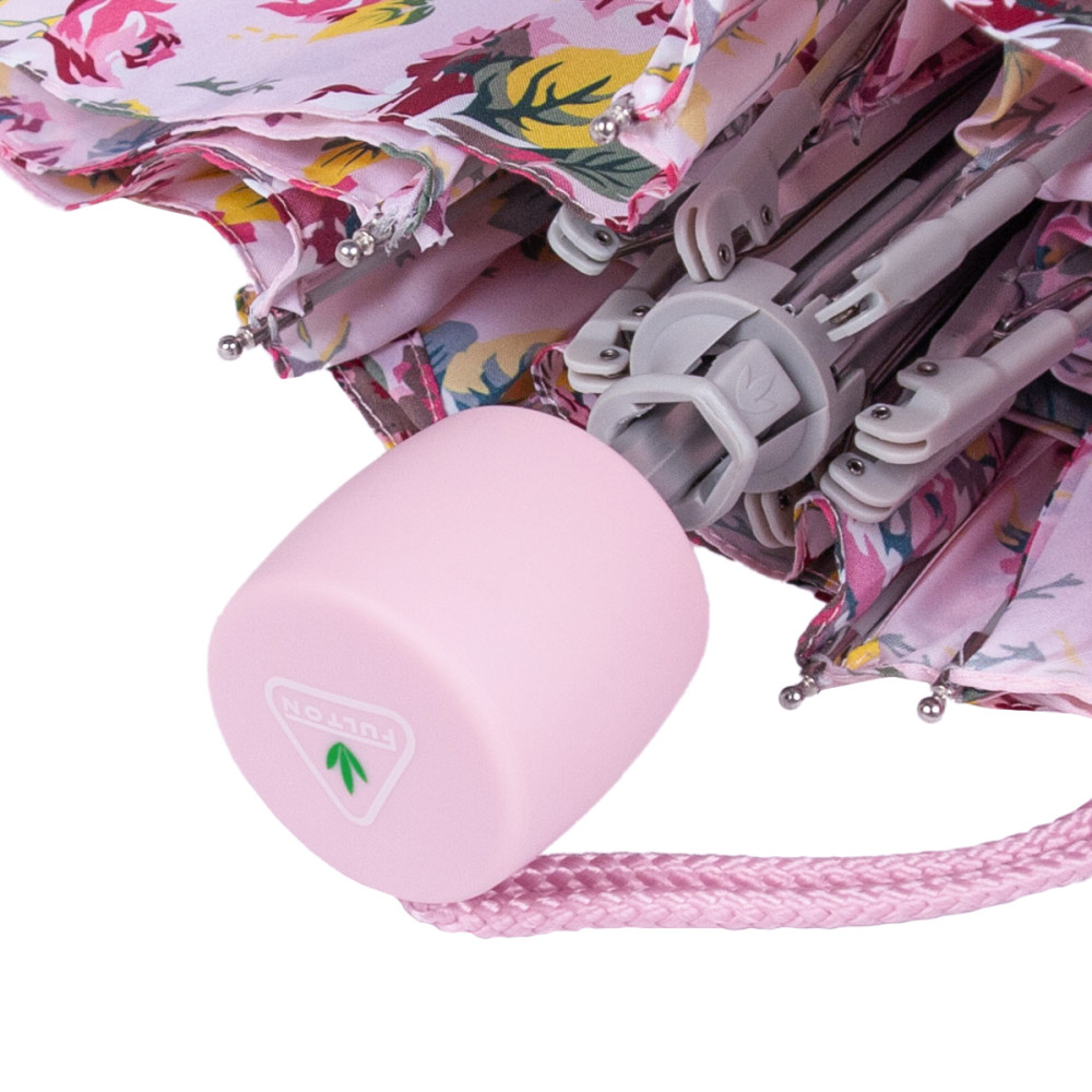 Зонт женский Fulton L354-041161 Minilite-2 Pink Floral (Розовые цветы)