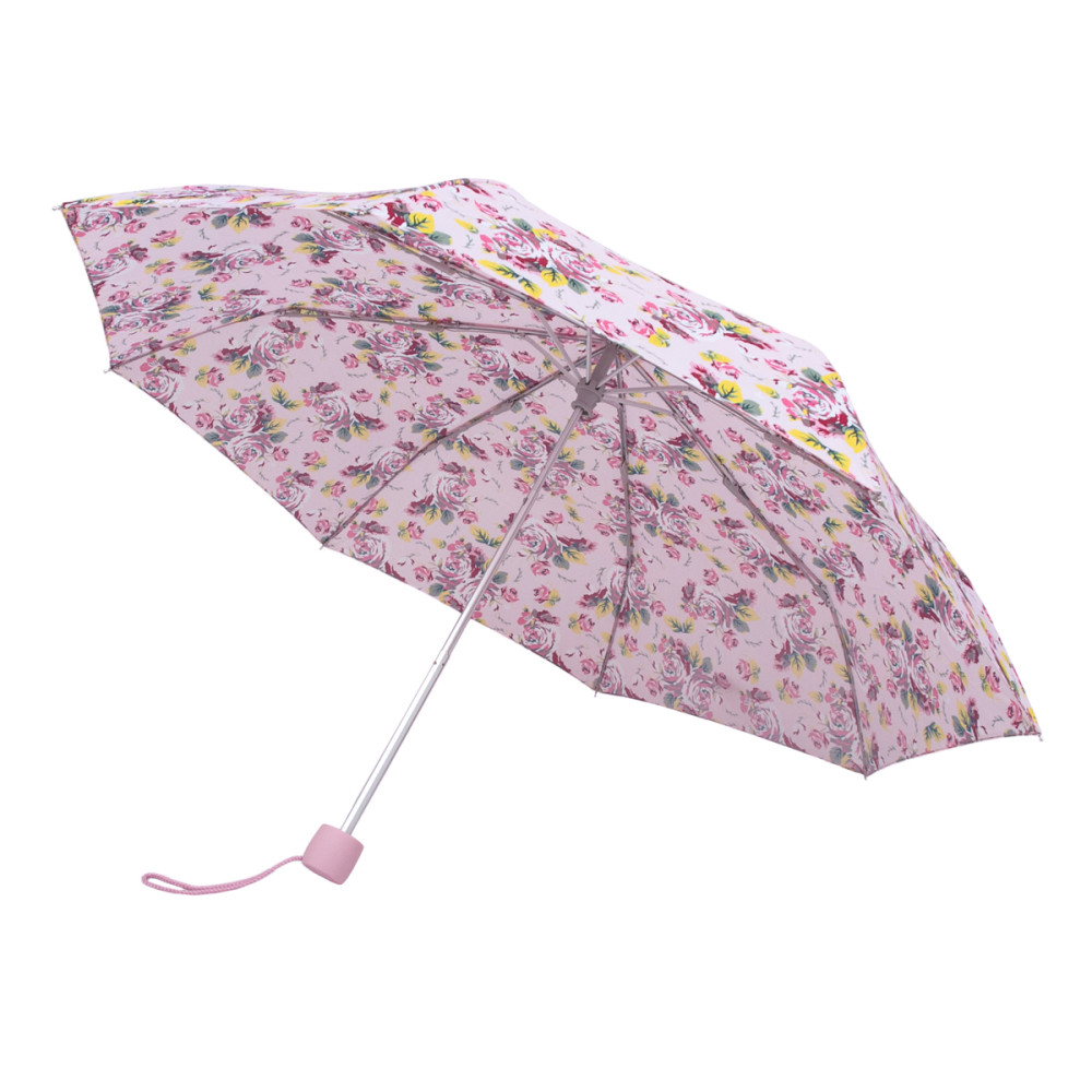 Зонт женский Fulton L354-041161 Minilite-2 Pink Floral (Розовые цветы)