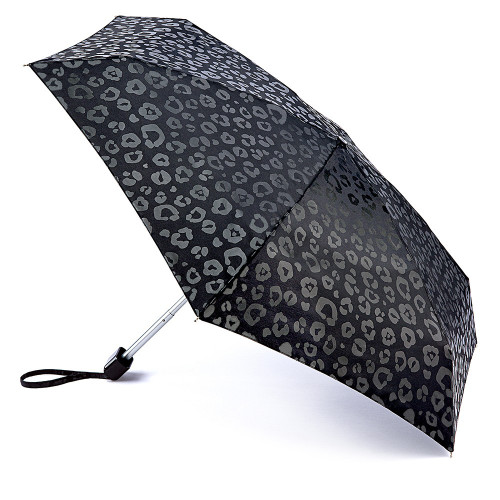 Женский мини зонт Fulton Tiny-2 L501 Luxury Leopard (Роскошный леопард)