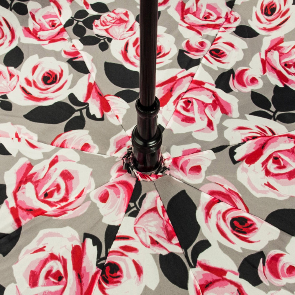Женский зонт-трость Fulton Bloomsbury-2 L754 - Painted Roses - (Рисованные розы)