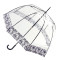 Женский прозрачный зонт Fulton Birdcage-2 Luxe L866 - Photo Rose (Розы)