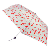 Женский зонт Fulton Superslim-2 L553 - Hot Chilies (Горячие чили)